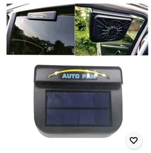 Solar Power Car Auto Air Vent Cool Fan Cooler Ventilation System Radiator